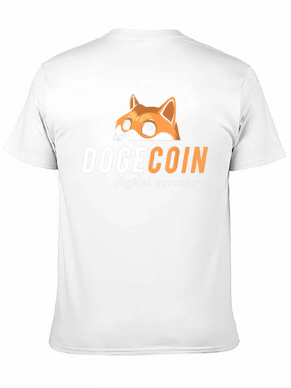 Dogecoin Digital Currency Graphic Tee - Black