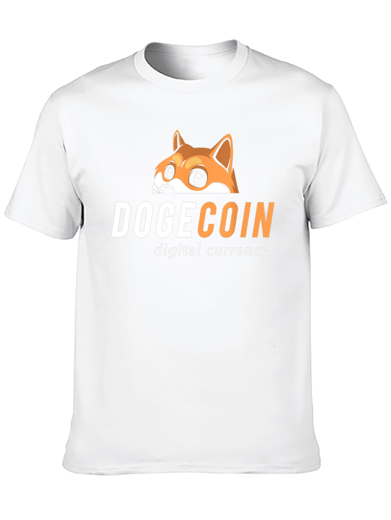 Dogecoin Digital Currency Graphic Tee - Black