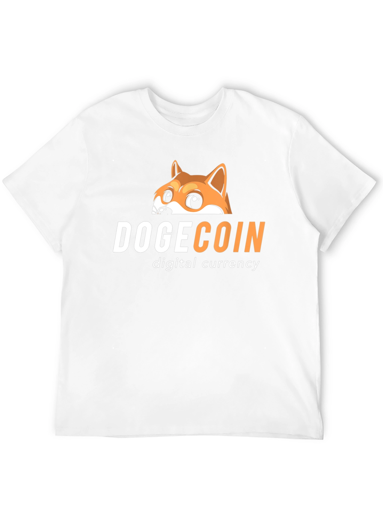 Dogecoin Digital Currency Graphic Tee - Black