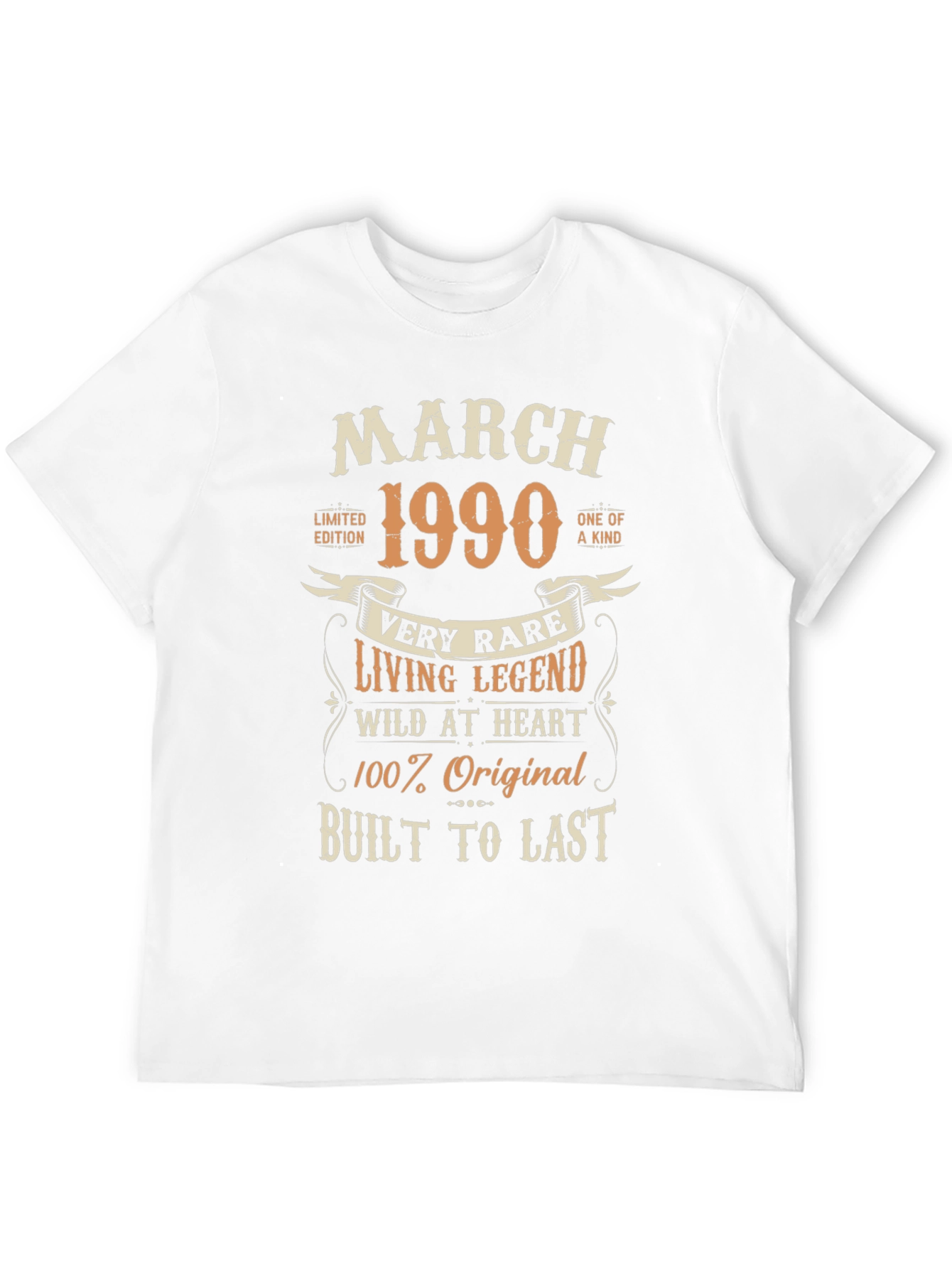 March 1990 Limited Edition Birthday T-Shirt
