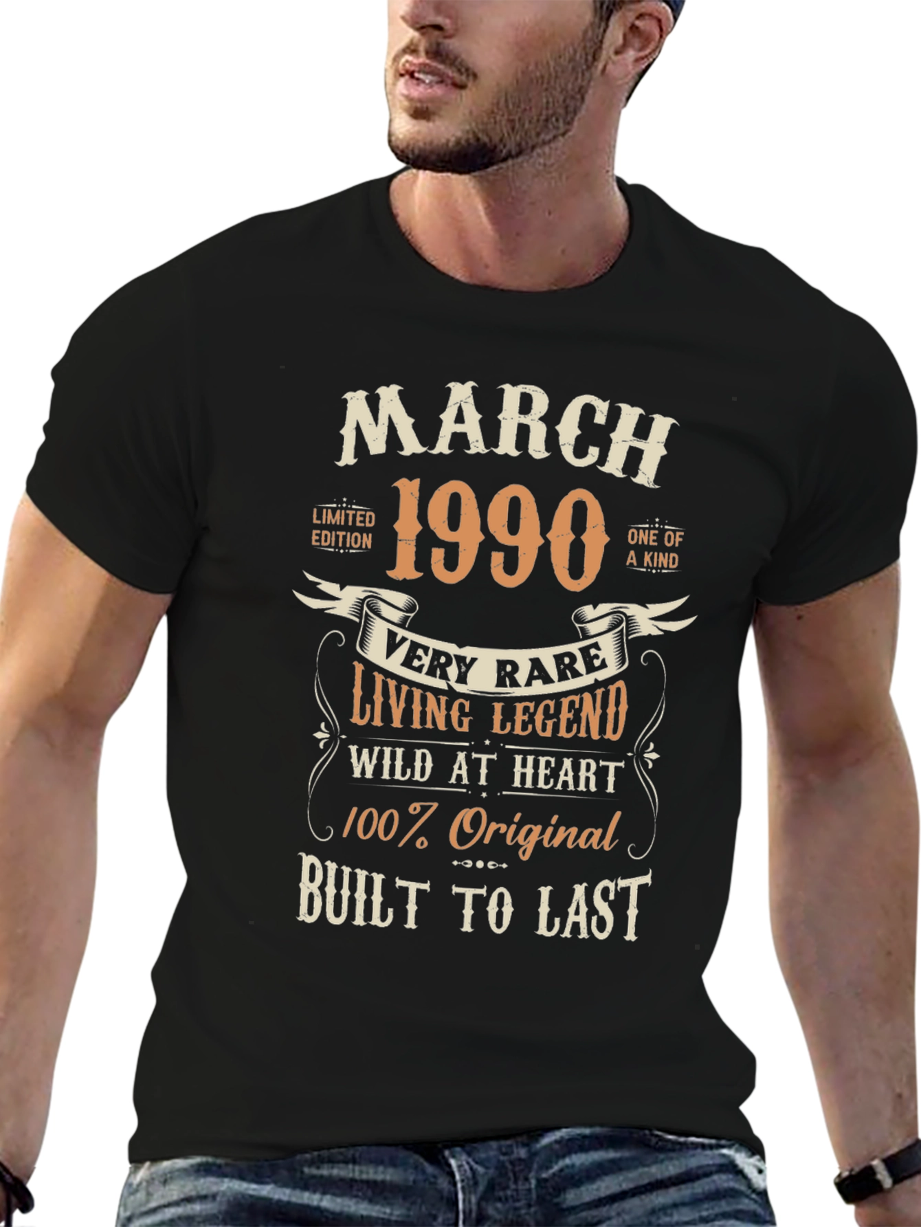 March 1990 Limited Edition Birthday T-Shirt
