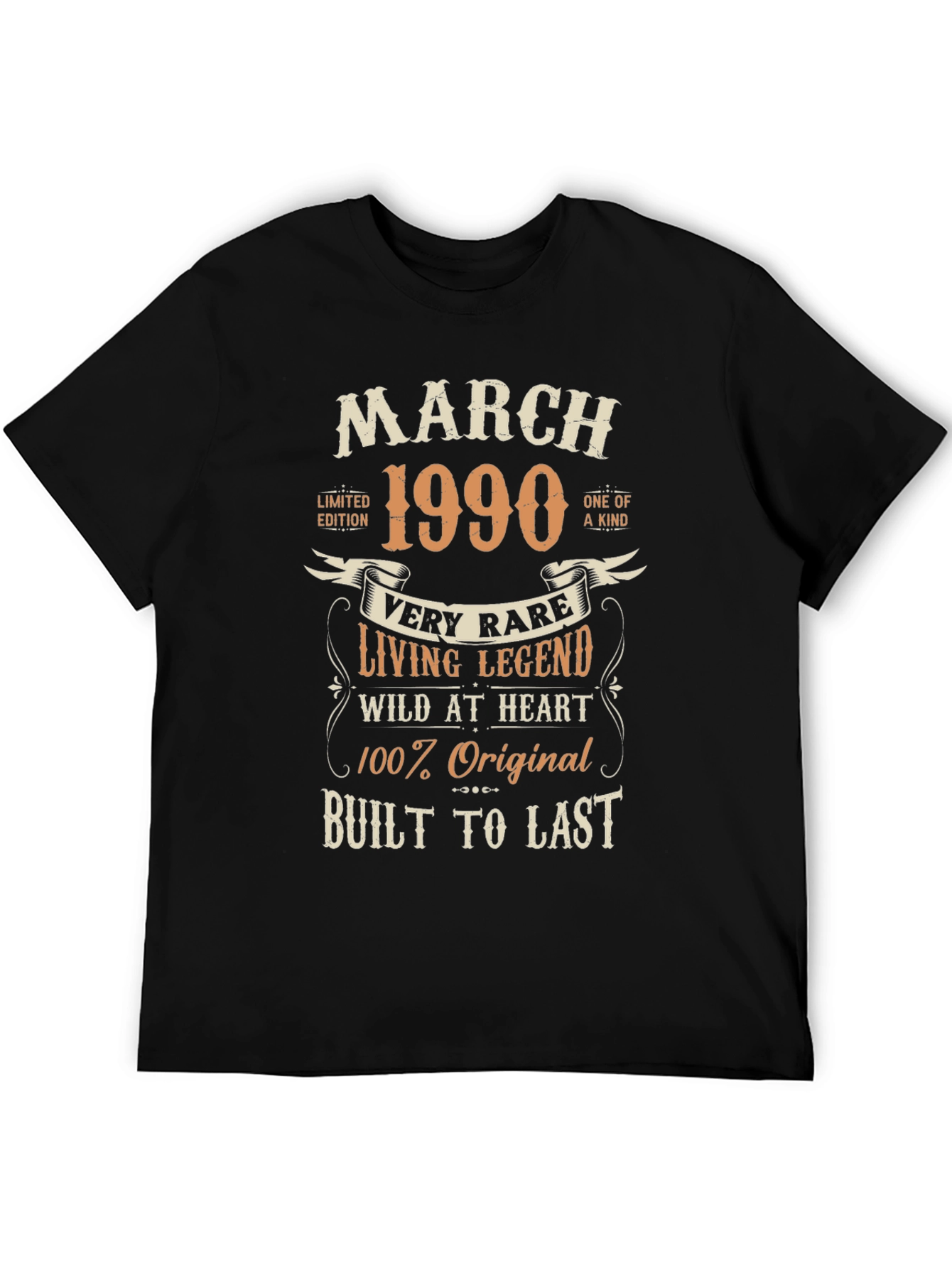 March 1990 Limited Edition Birthday T-Shirt