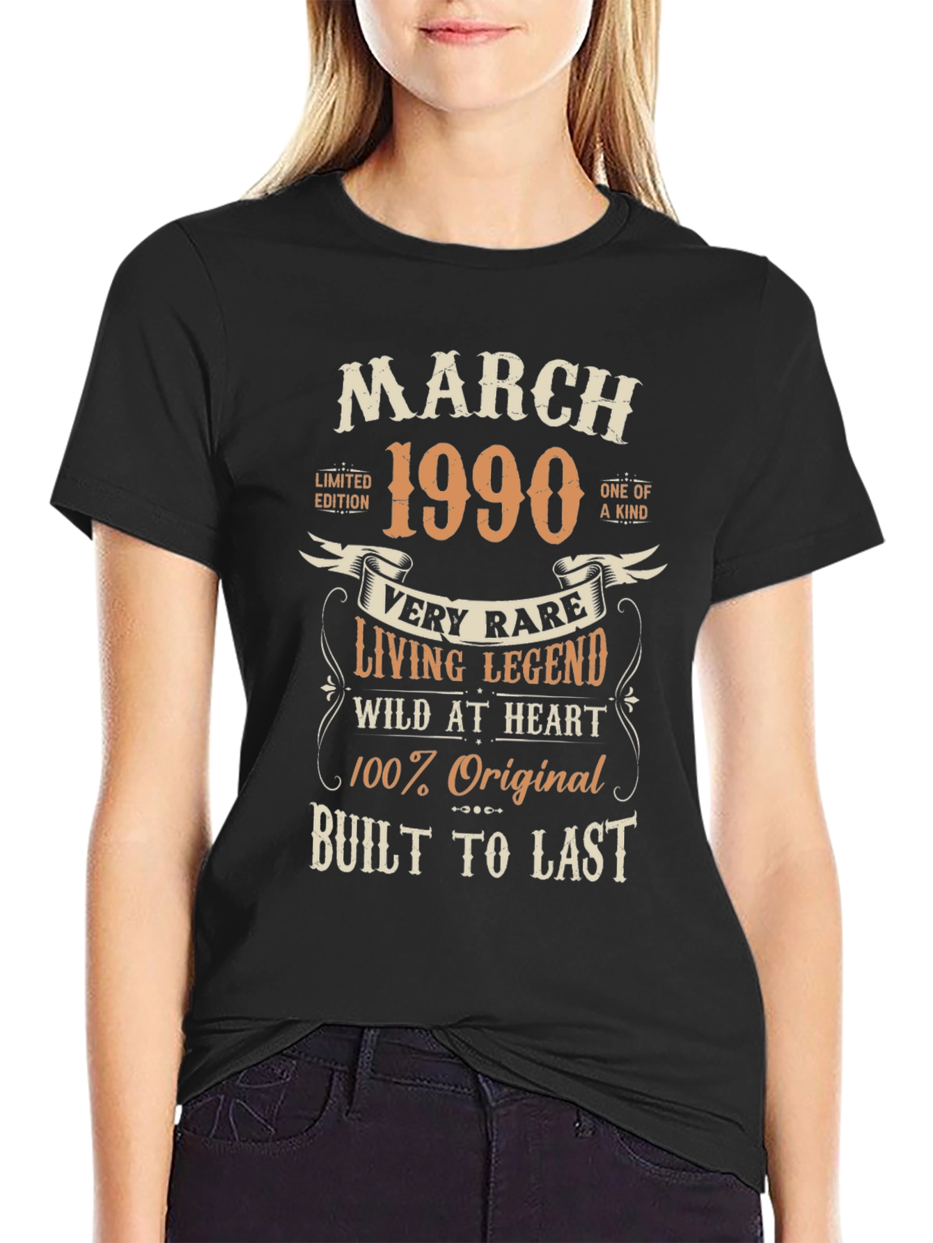 March 1990 Limited Edition Birthday T-Shirt