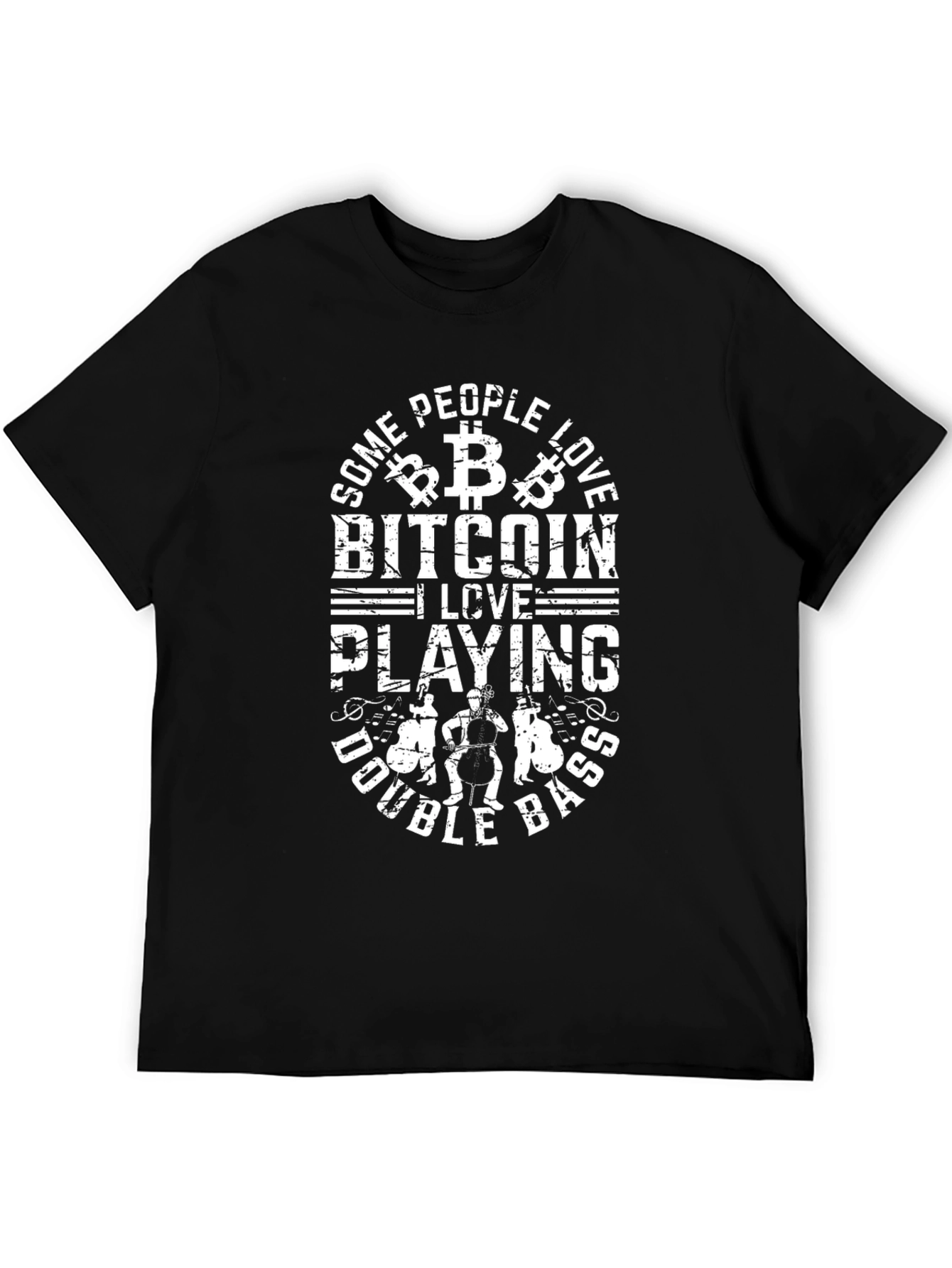 Bitcoin & Double Bass T-Shirt
