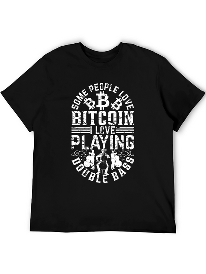 Bitcoin & Double Bass T-Shirt