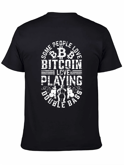 Bitcoin & Double Bass T-Shirt