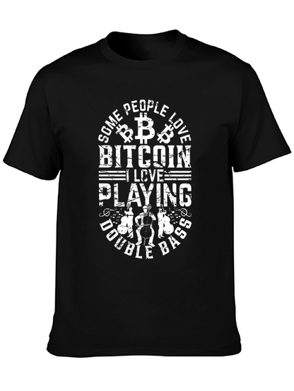 Bitcoin & Double Bass T-Shirt
