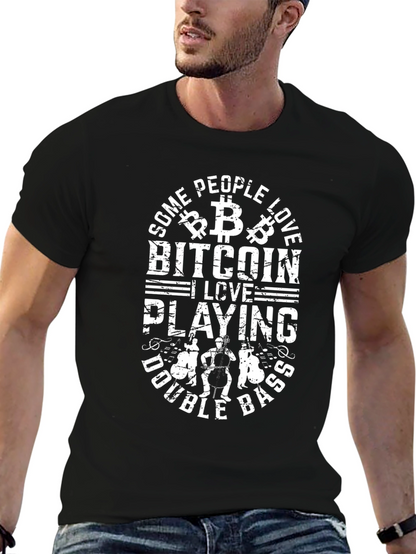 Bitcoin & Double Bass T-Shirt