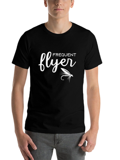 Frequent Flyer T-Shirt - Angler Fly Fishing Tee