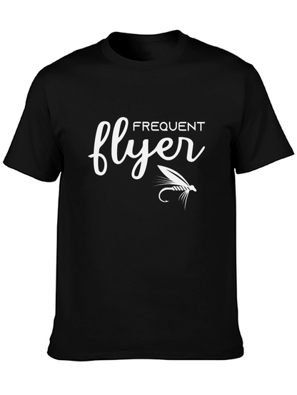 Frequent Flyer T-Shirt - Angler Fly Fishing Tee