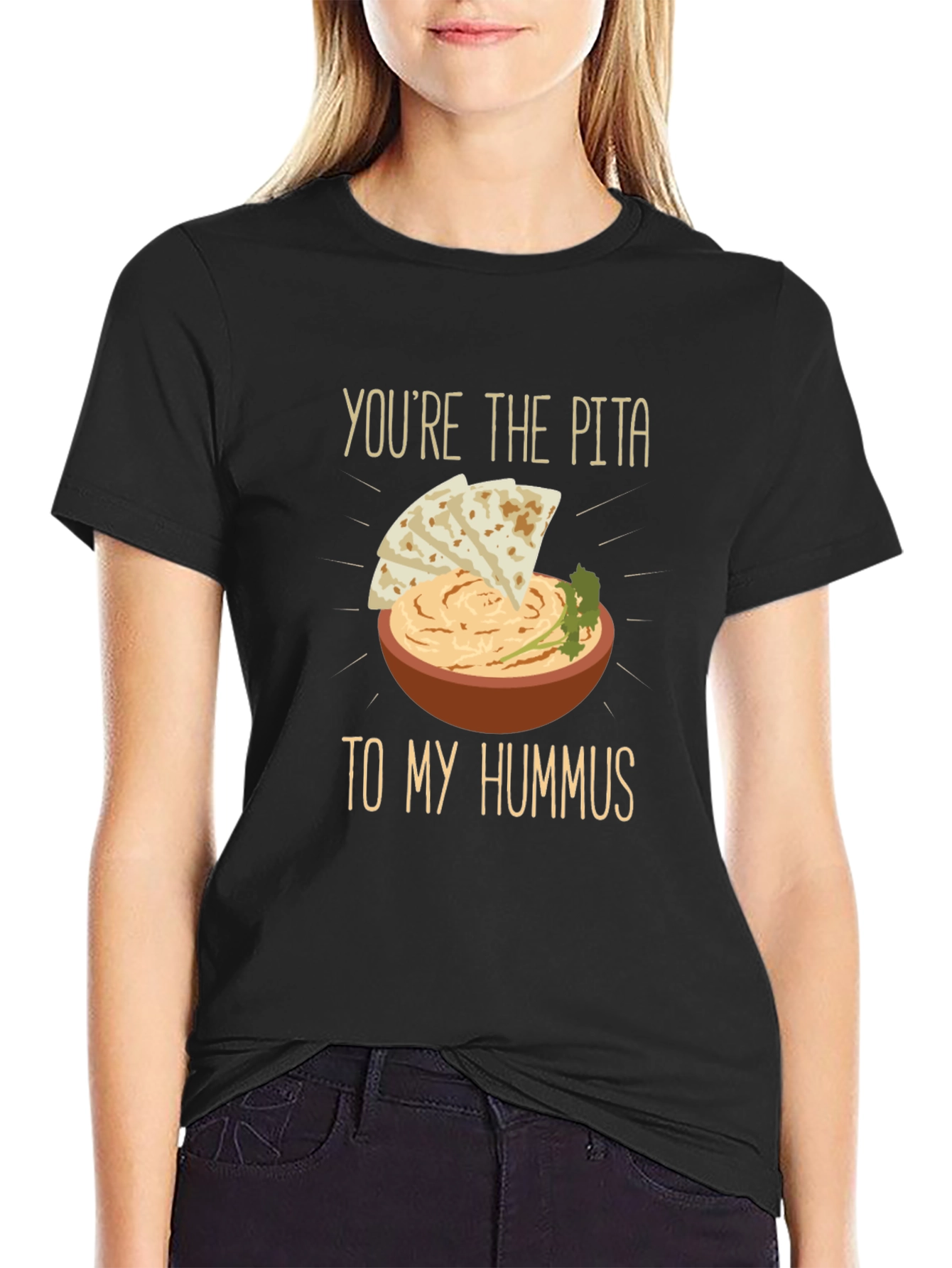 Pita to my Hummus T-Shirt - Foodie Love Tee