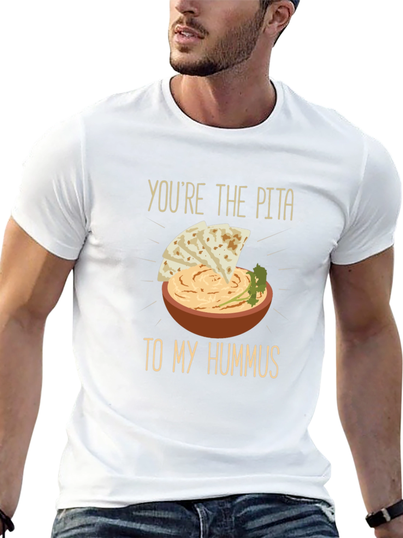 Pita to my Hummus T-Shirt - Foodie Love Tee