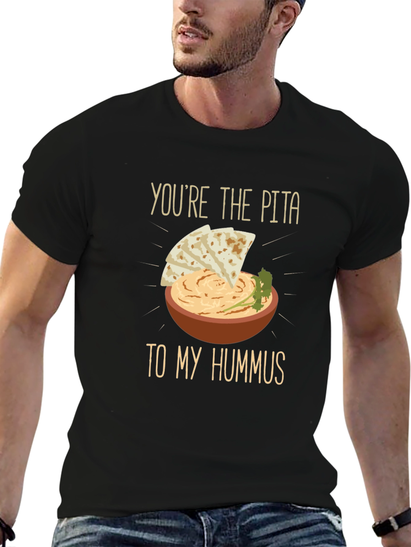 Pita to my Hummus T-Shirt - Foodie Love Tee