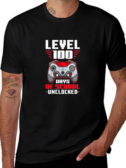 Level 100 Days of School Unlocked T-Shirt