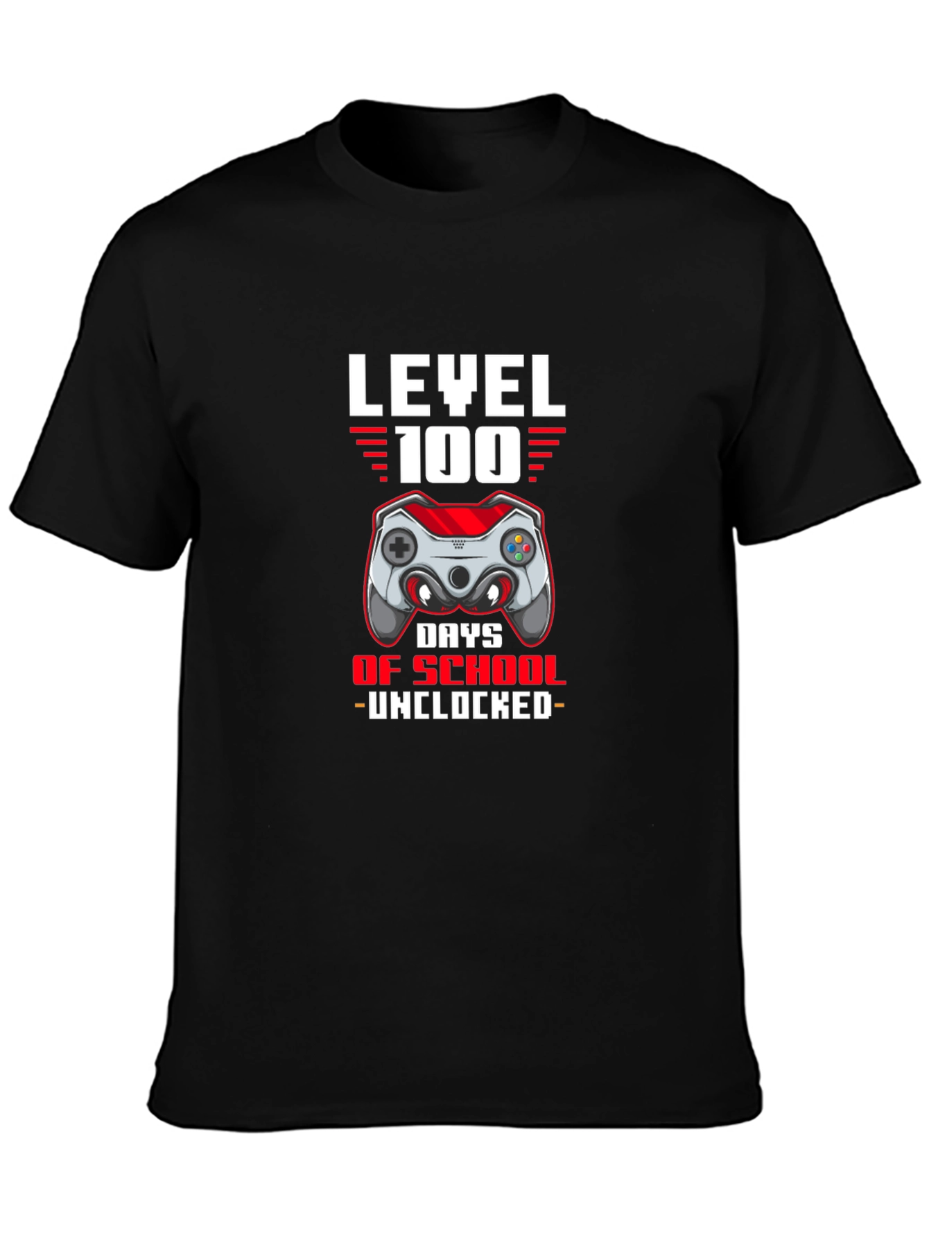 Level 100 Days of School Unlocked T-Shirt