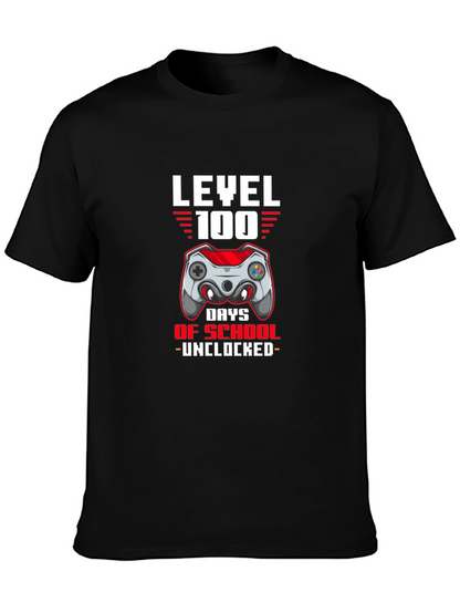 Level 100 Days of School Unlocked T-Shirt