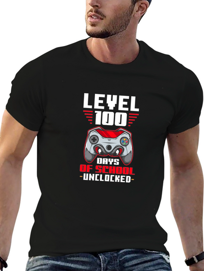 Level 100 Days of School Unlocked T-Shirt