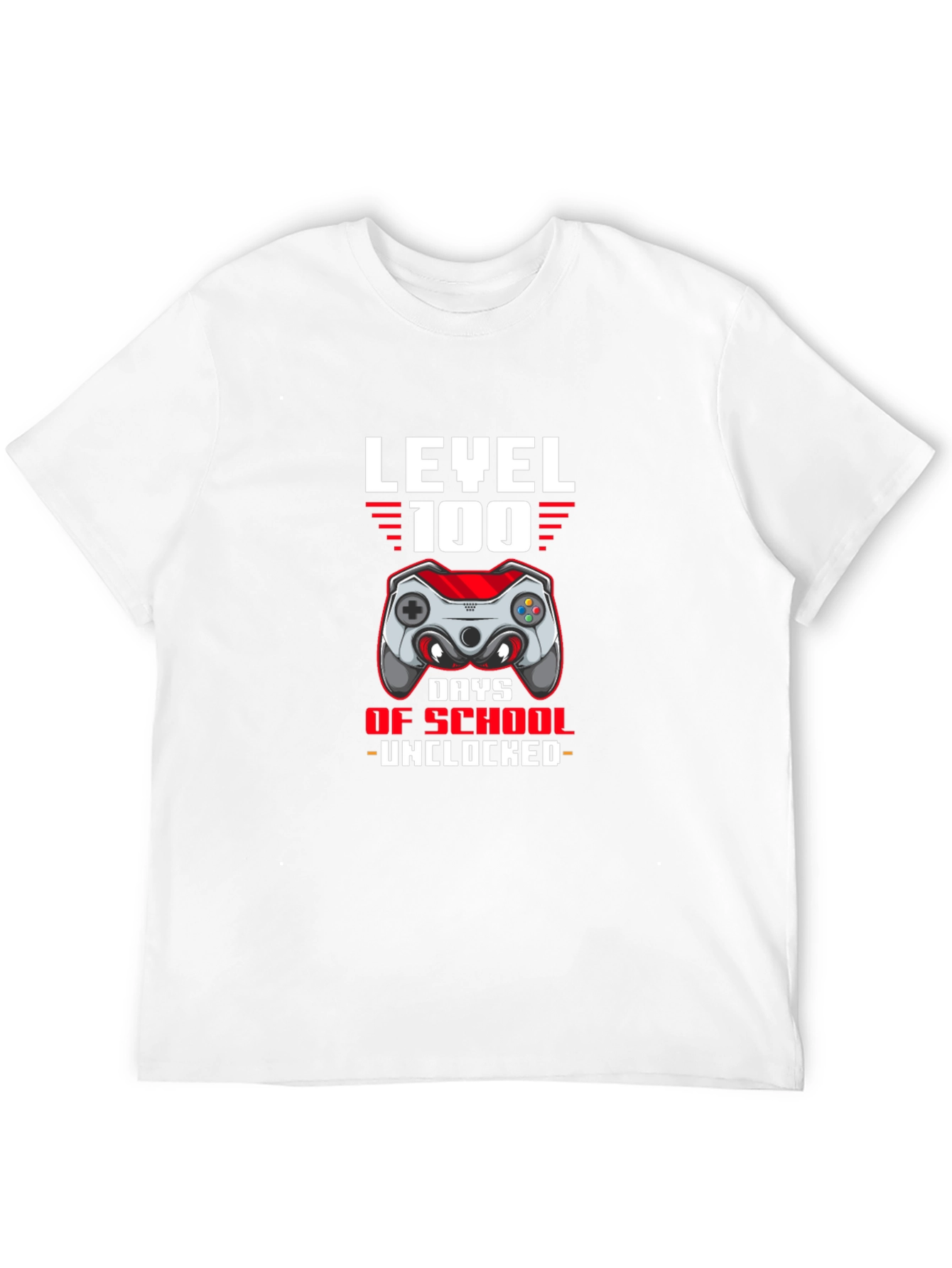 Level 100 Days of School Unlocked T-Shirt