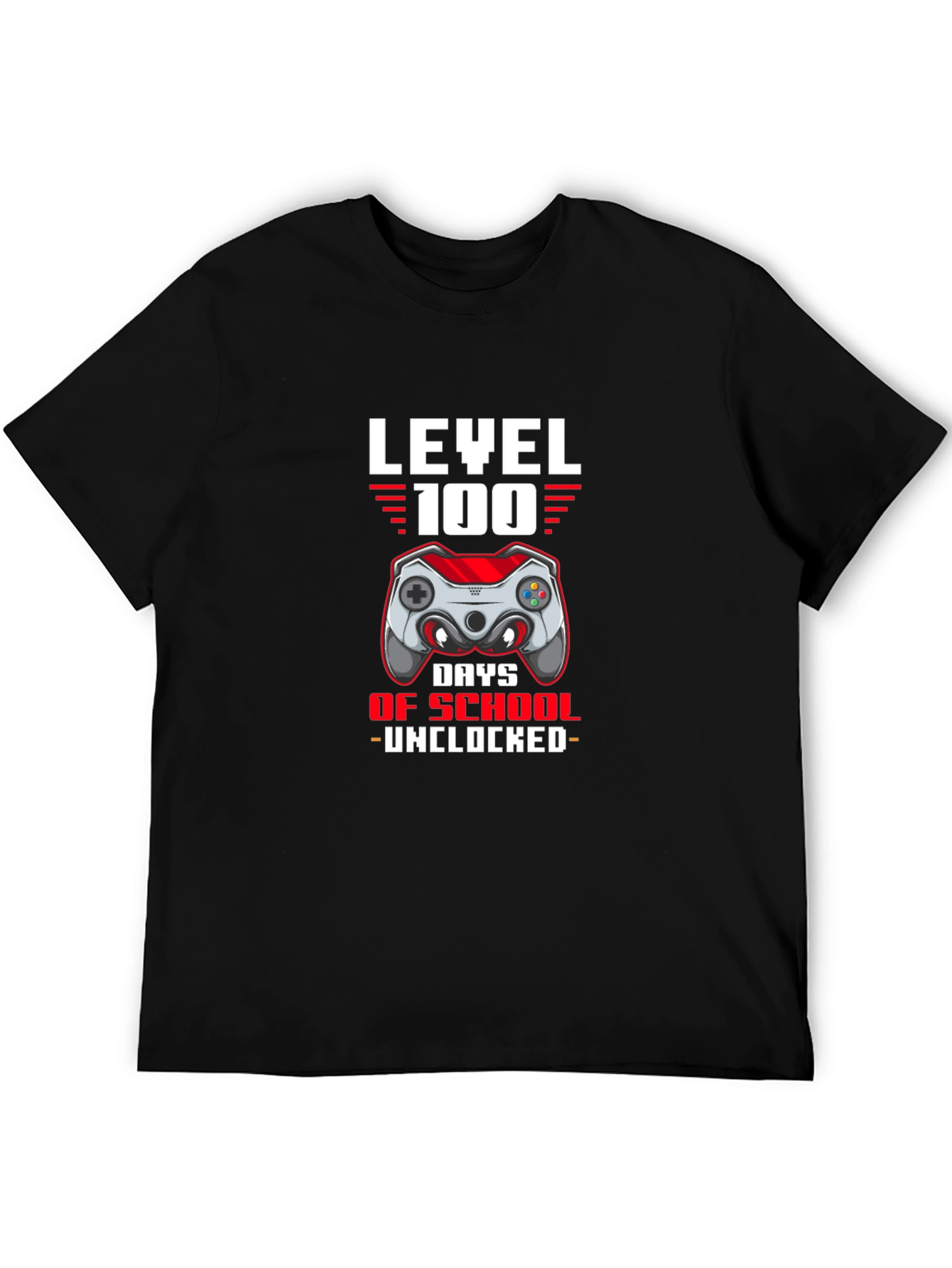 Level 100 Days of School Unlocked T-Shirt
