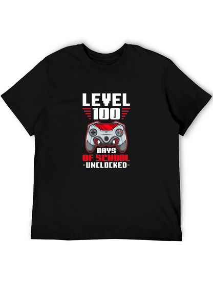 Level 100 Days of School Unlocked T-Shirt