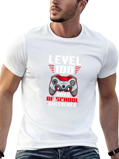 Level 100 Days of School Unlocked T-Shirt