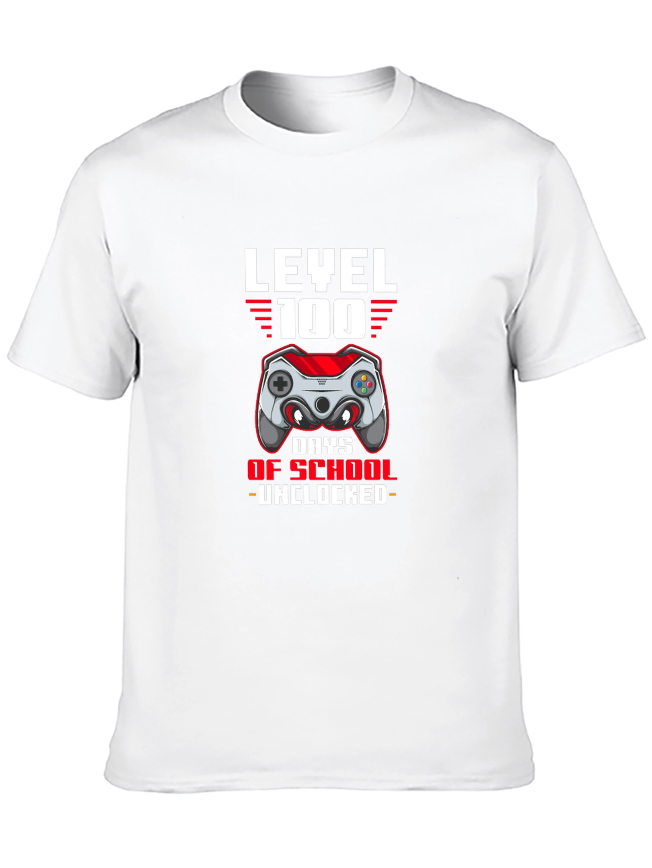 Level 100 Days of School Unlocked T-Shirt