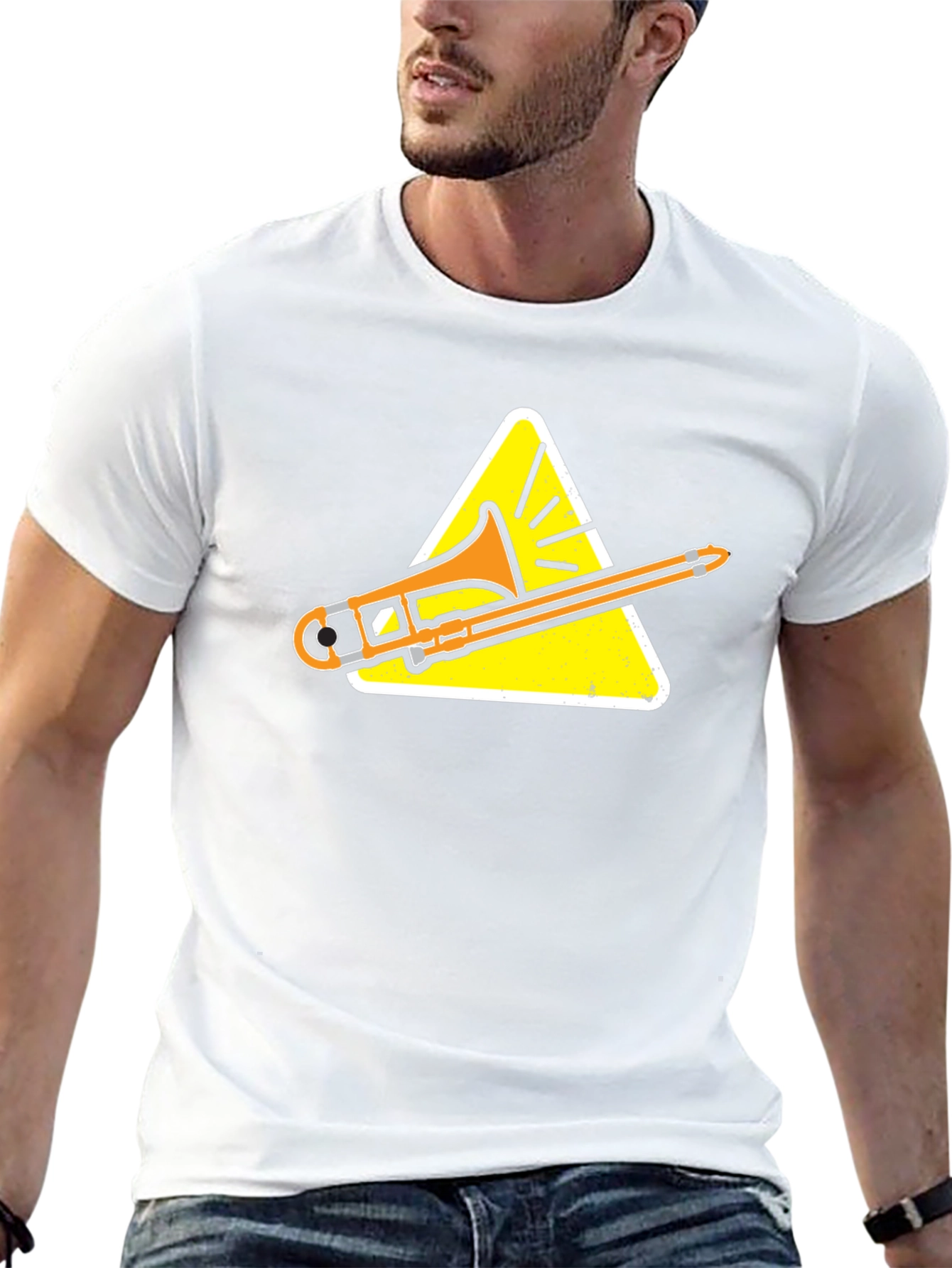 Trombone Instrument T-Shirt - Musicians Tee