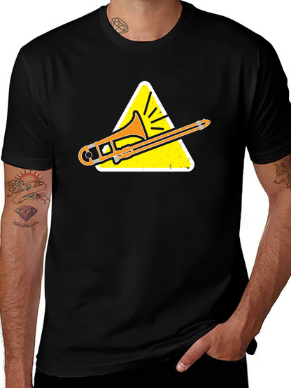 Trombone Instrument T-Shirt - Musicians Tee
