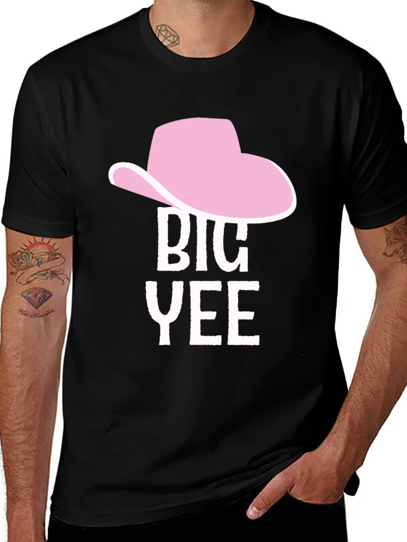 Big Yee Graphic T-Shirt Western Style