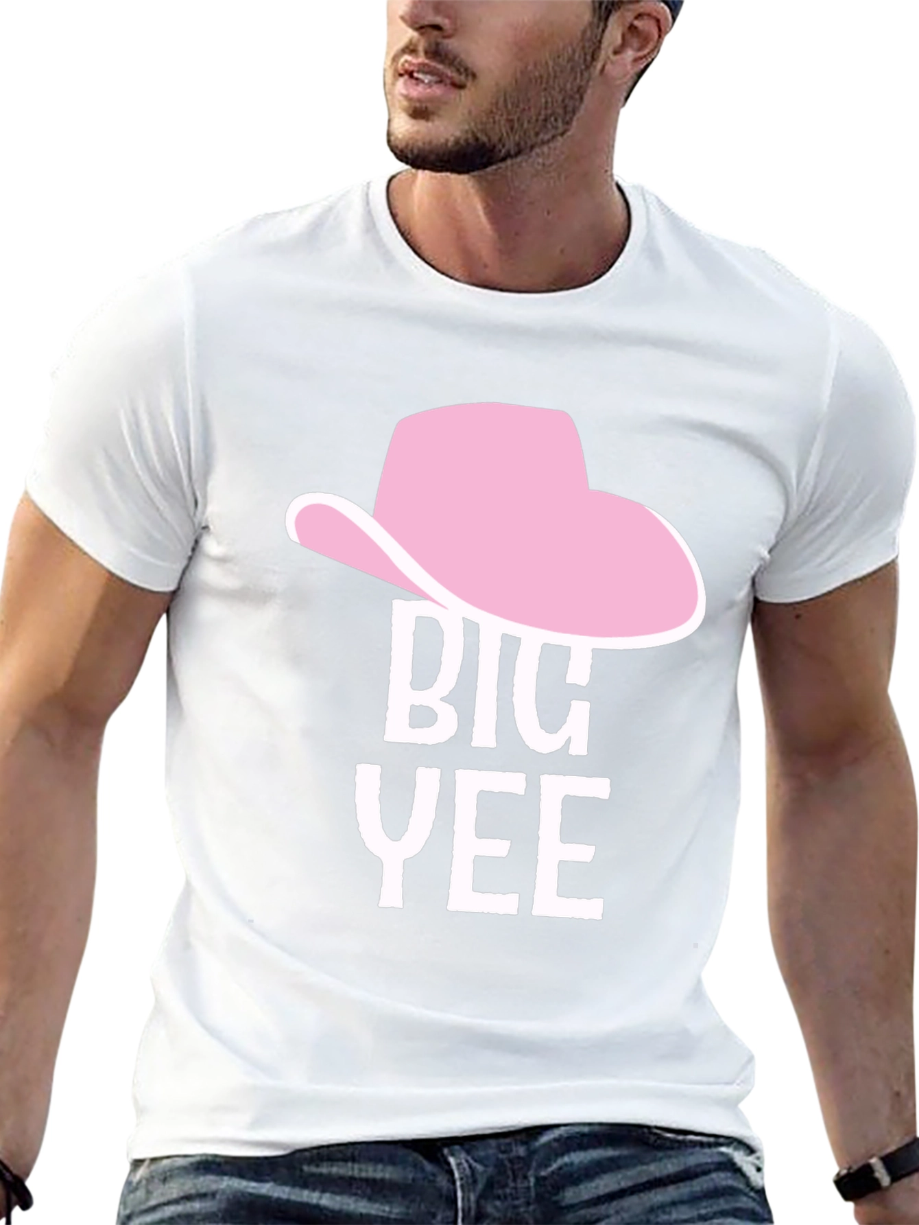Big Yee Graphic T-Shirt Western Style