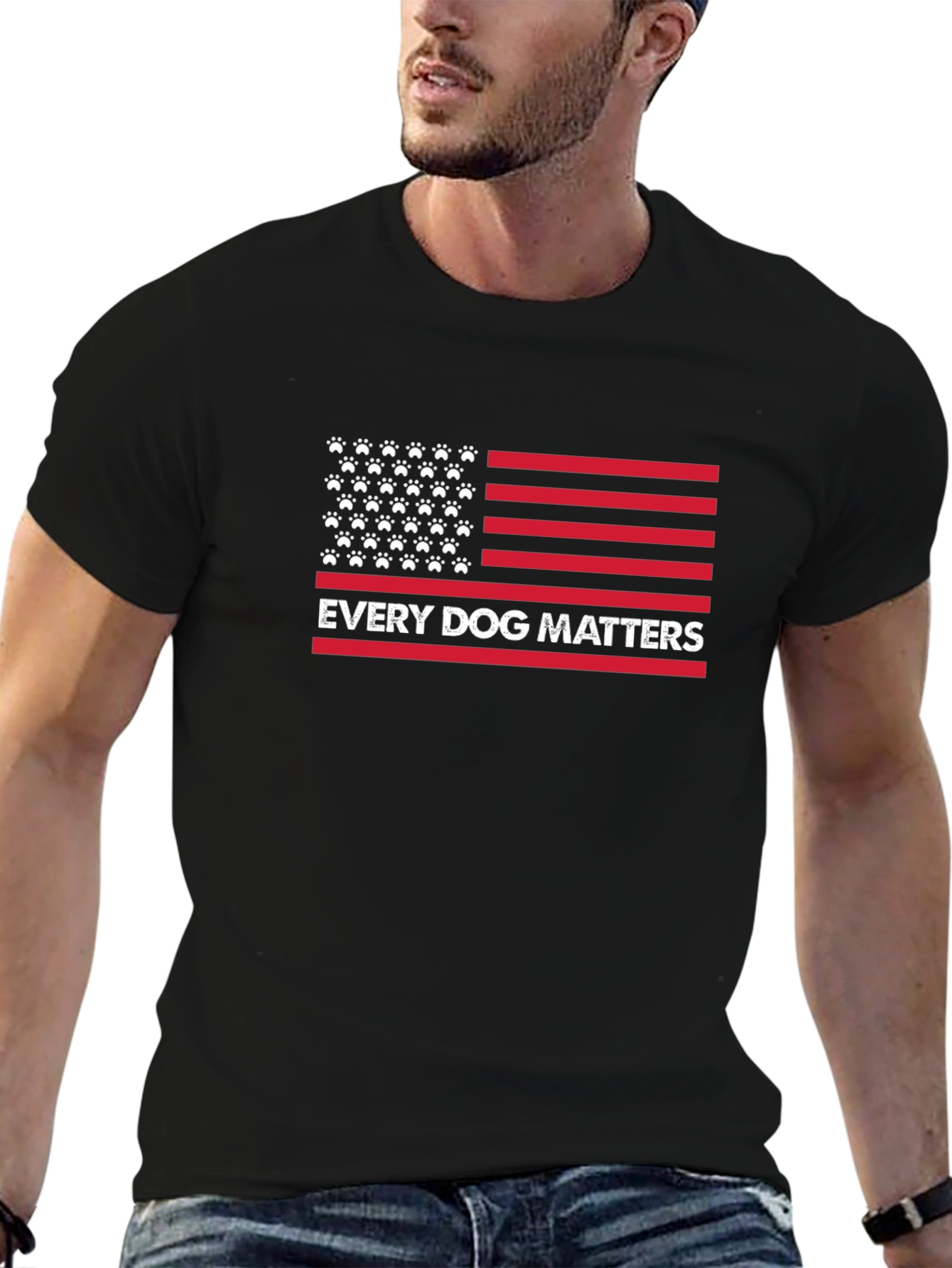 Every Dog Matters Patriotic Tee