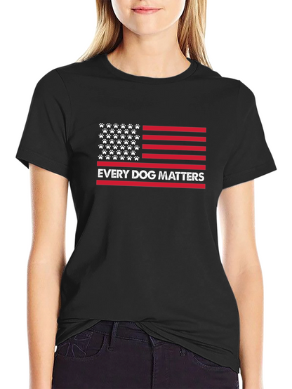 Every Dog Matters Patriotic Tee
