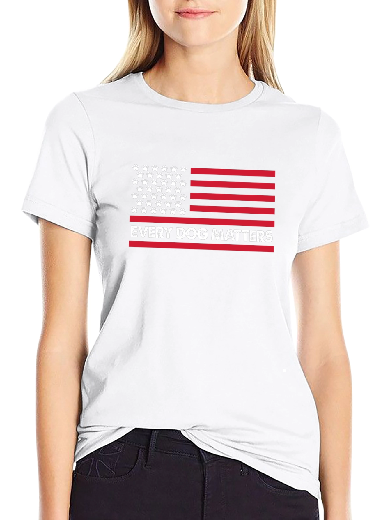 Every Dog Matters Patriotic Tee