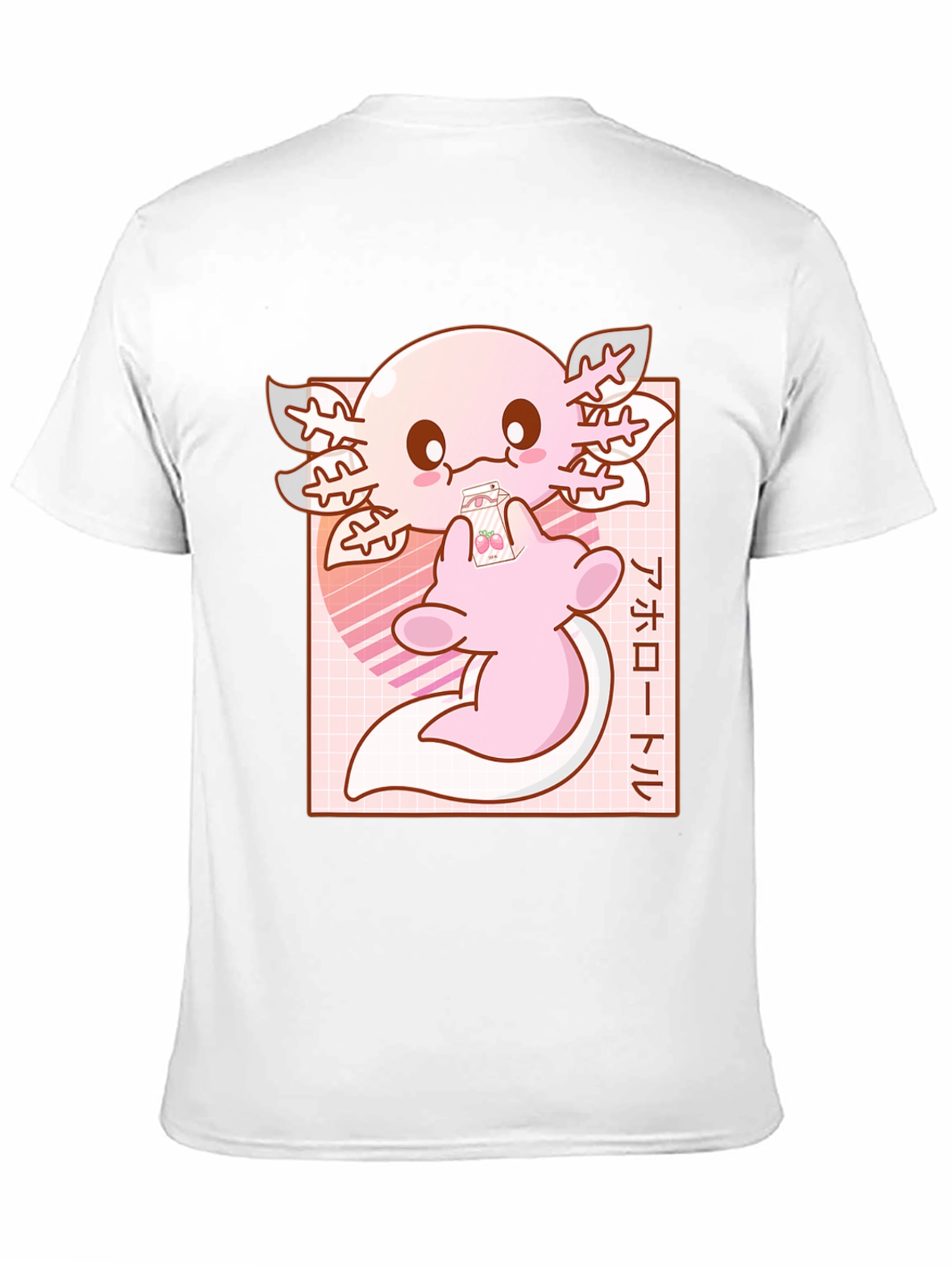 Axolotl Kawaii Anime T-Shirt