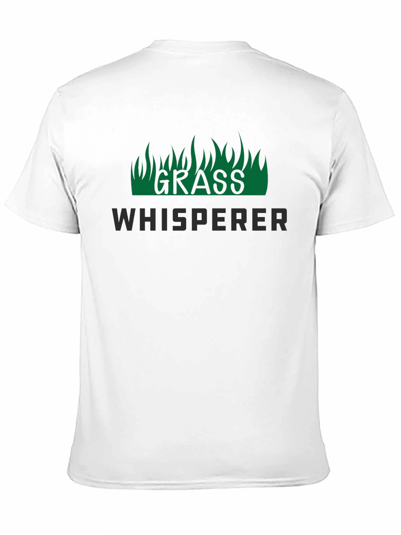 Grass Whisperer Graphic Tee - Black Crew Neck