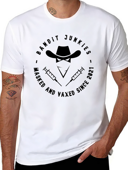 Bandit Junkies Masked & Vaxed Tee
