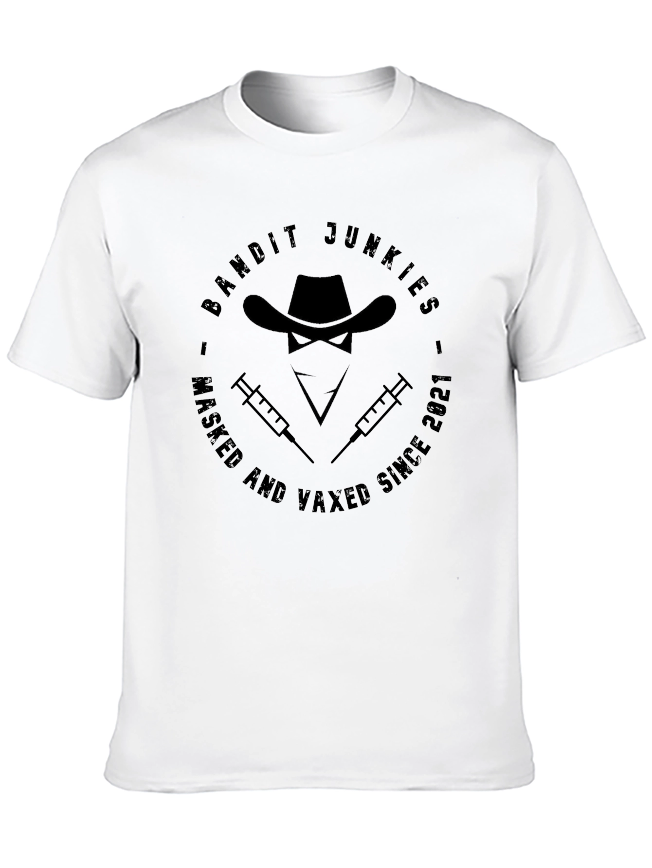 Bandit Junkies Masked & Vaxed Tee