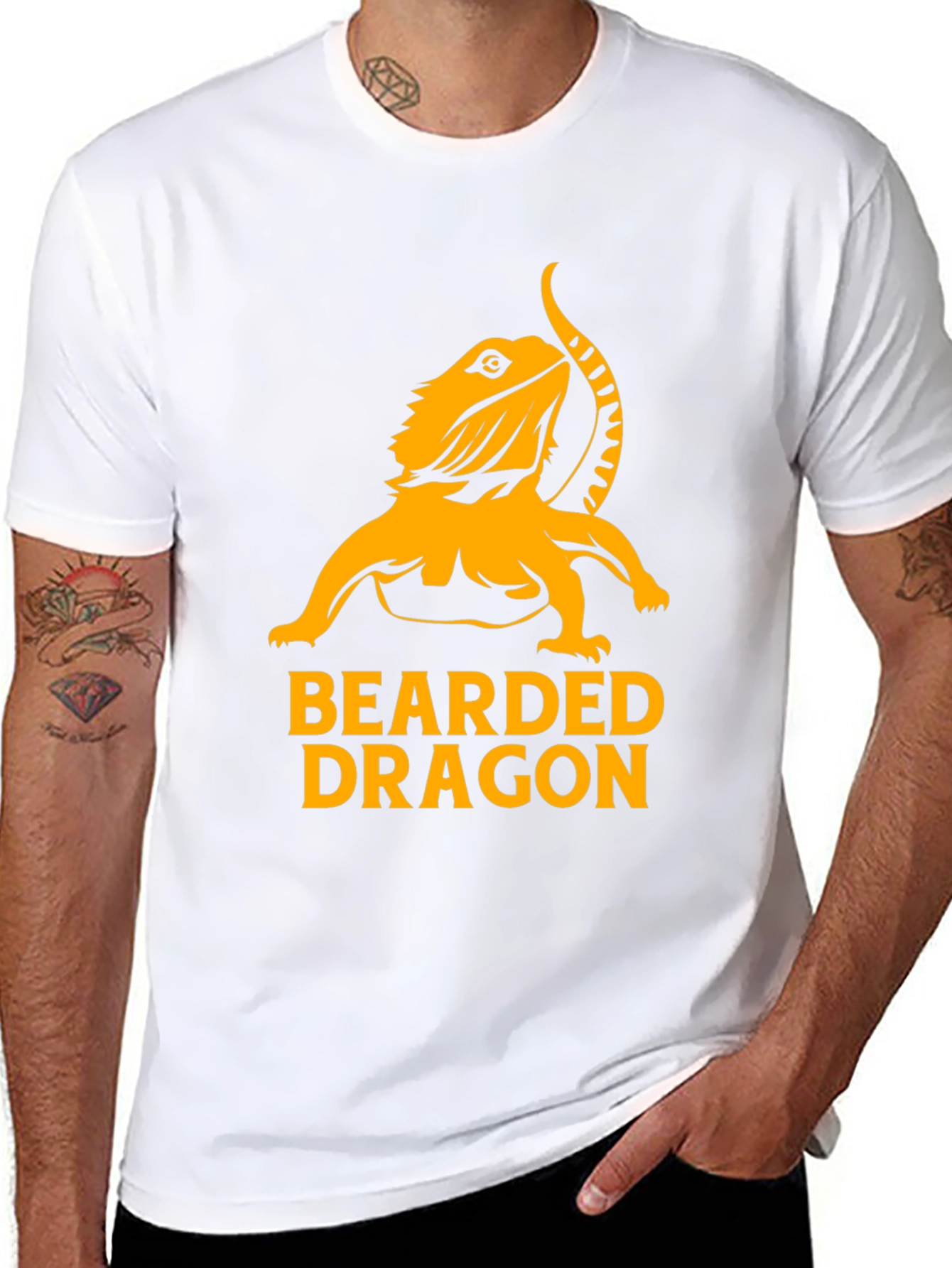 Bearded Dragon Graphic Tee - Cool Reptile Lover Gift!