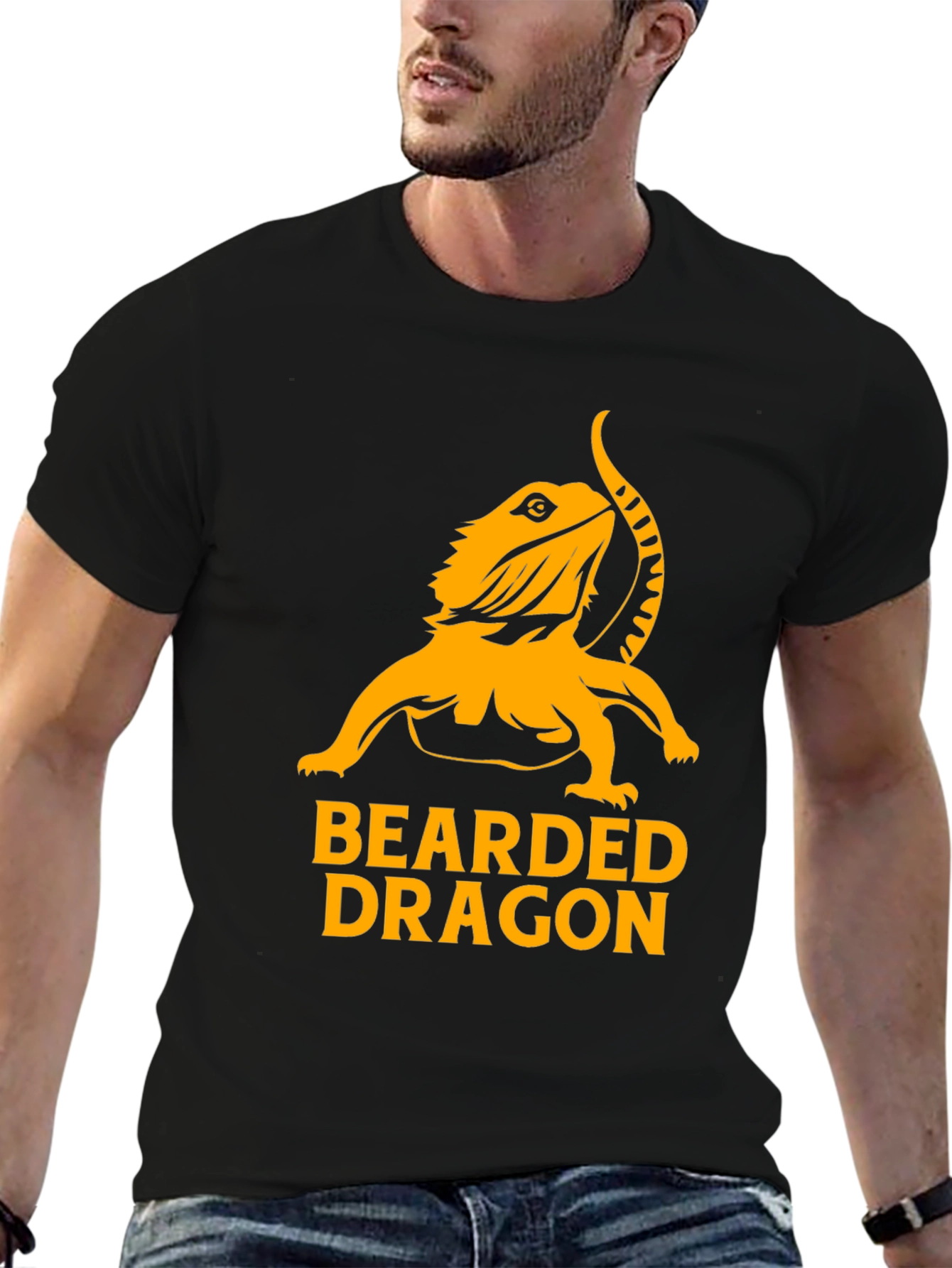 Bearded Dragon Graphic Tee - Cool Reptile Lover Gift!