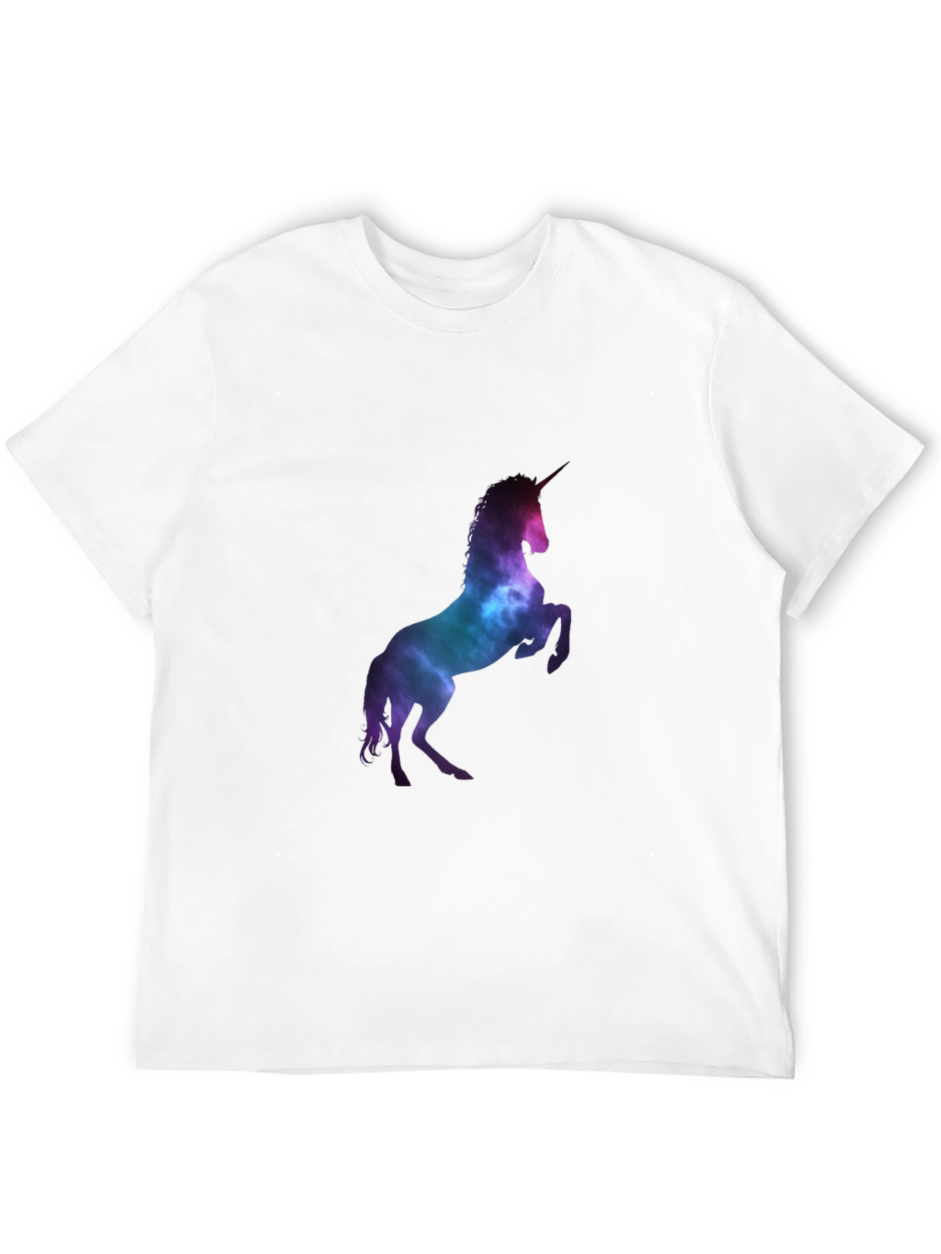 Unicorn Galaxy Black T-Shirt