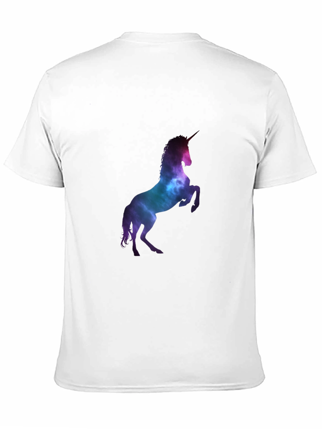 Unicorn Galaxy Black T-Shirt