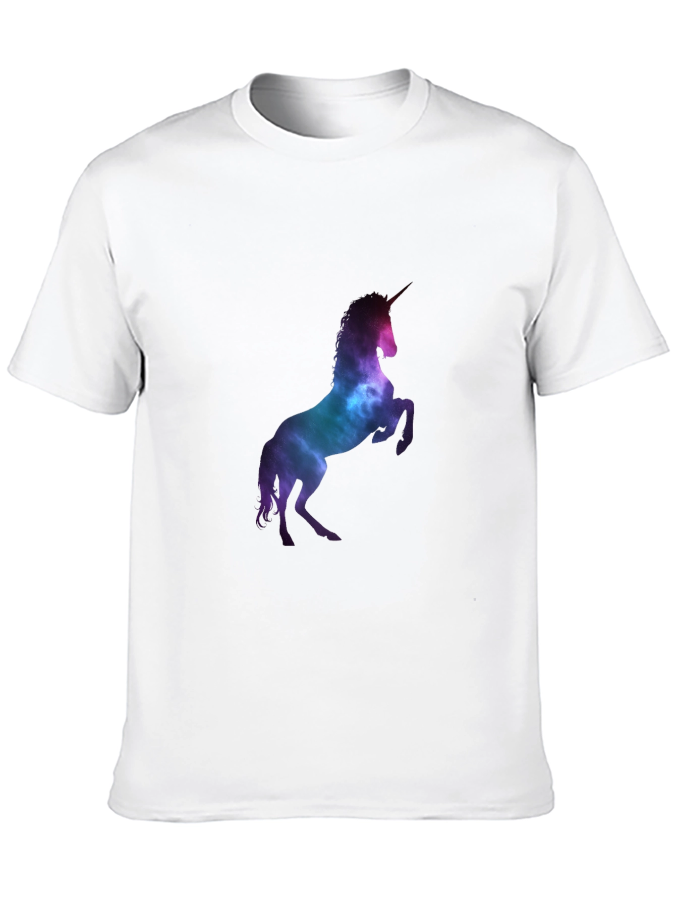 Unicorn Galaxy Black T-Shirt