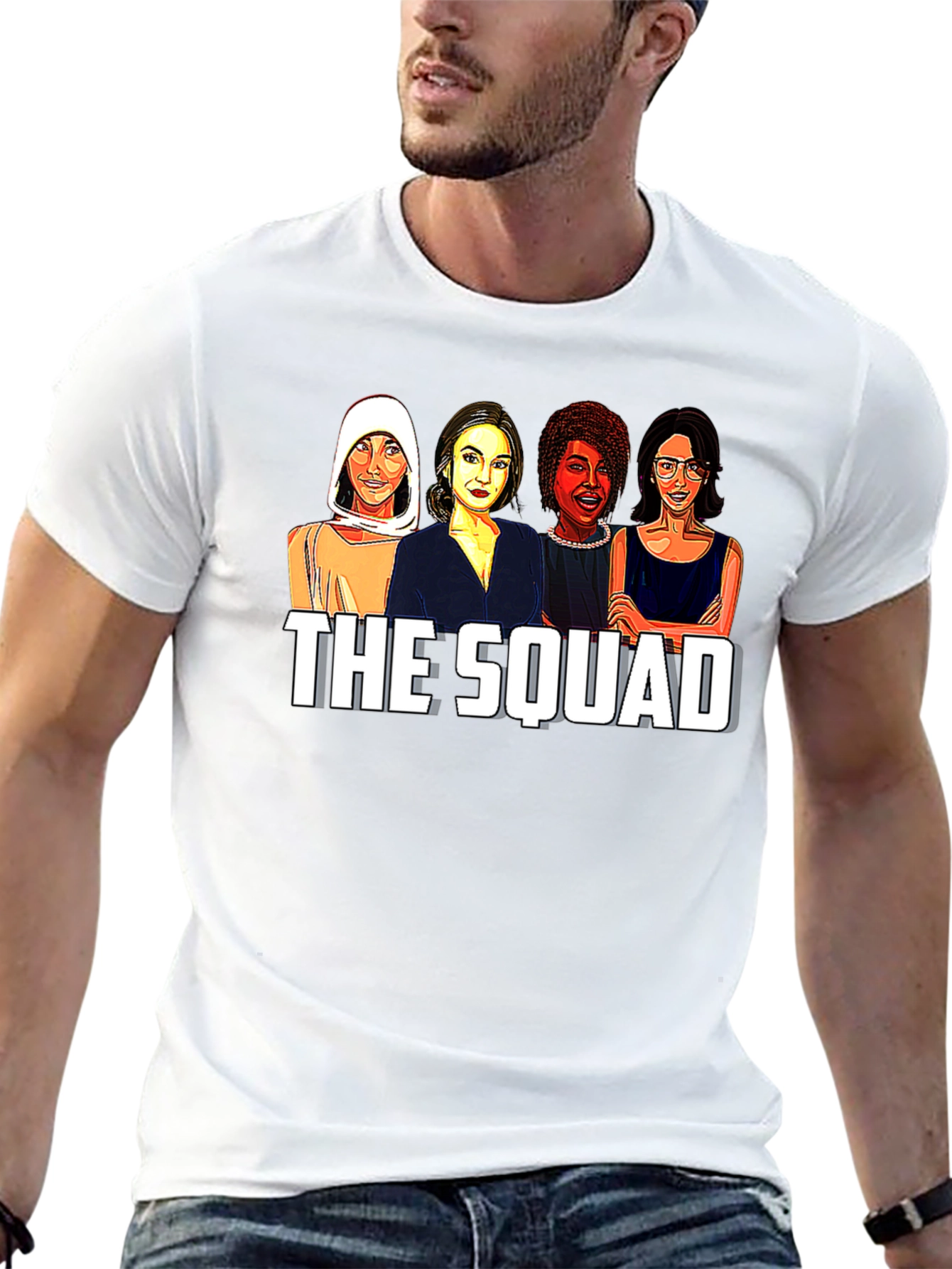 The Squad T-Shirt: Empowering Political Statement Tee