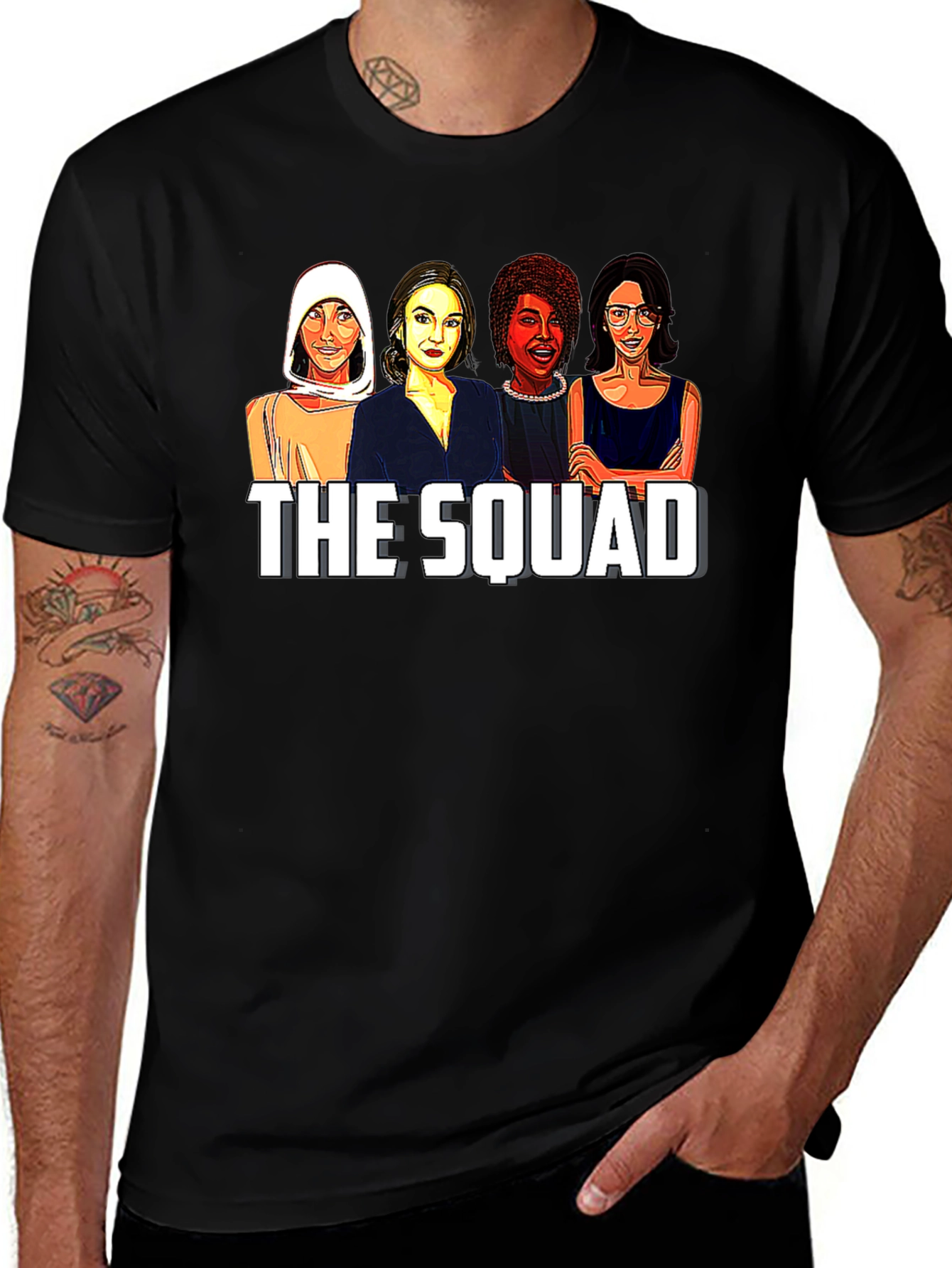 The Squad T-Shirt: Empowering Political Statement Tee