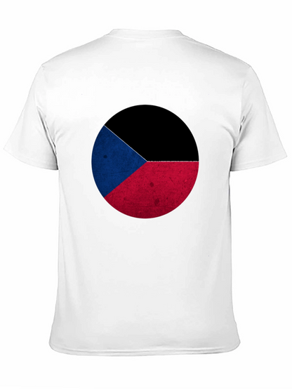 Czech Flag Graphic T-Shirt - Stylish Menswear