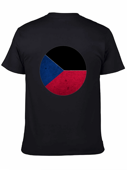 Czech Flag Graphic T-Shirt - Stylish Menswear