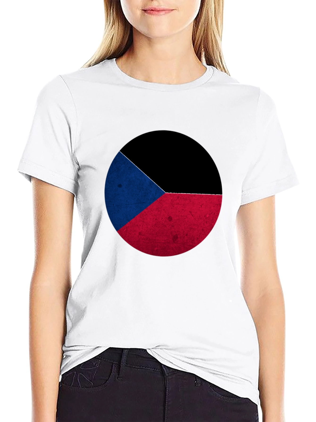Czech Flag Graphic T-Shirt - Stylish Menswear