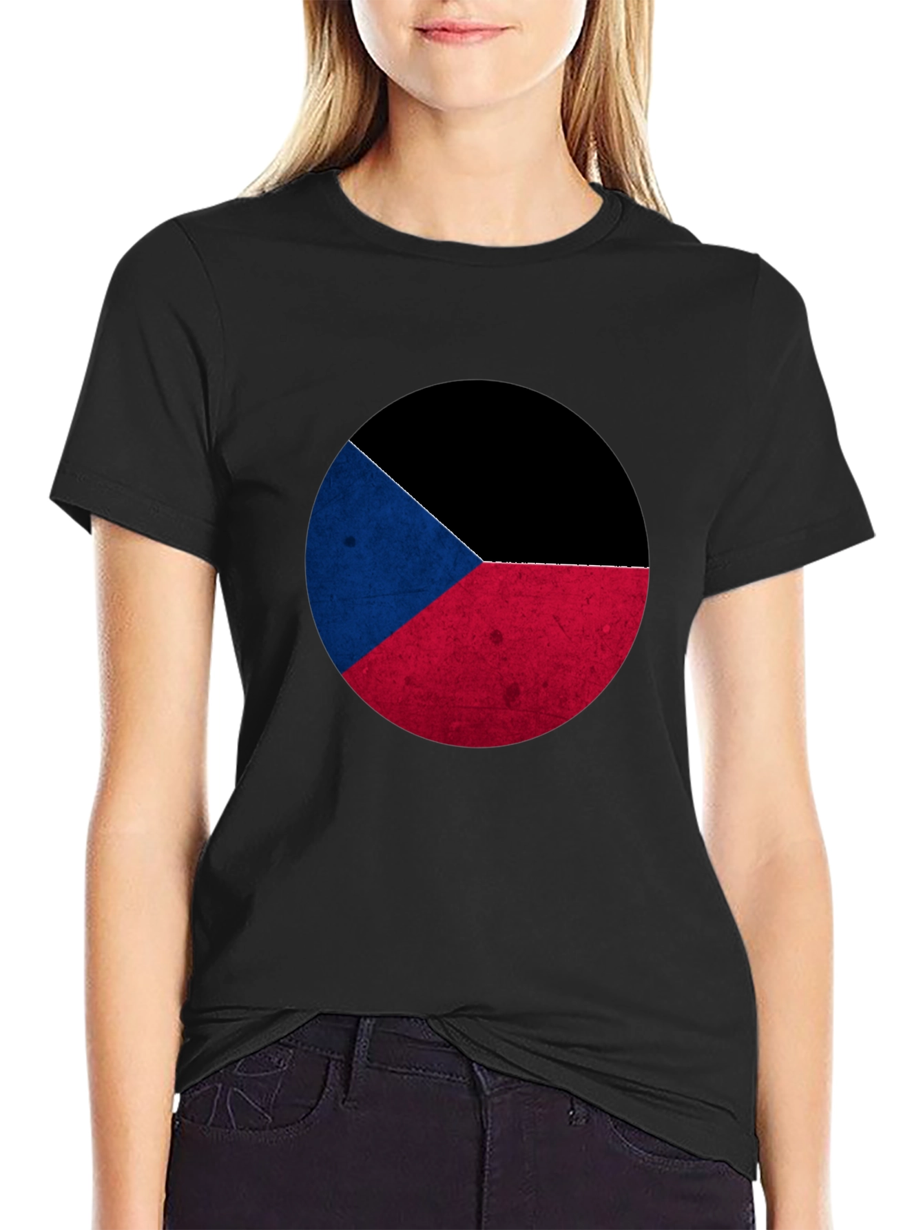 Czech Flag Graphic T-Shirt - Stylish Menswear