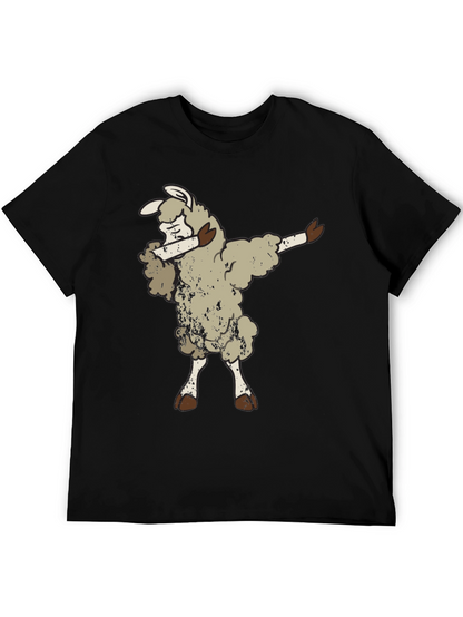 Dabbing Sheep Graphic Tee - Funny Animal T-Shirt
