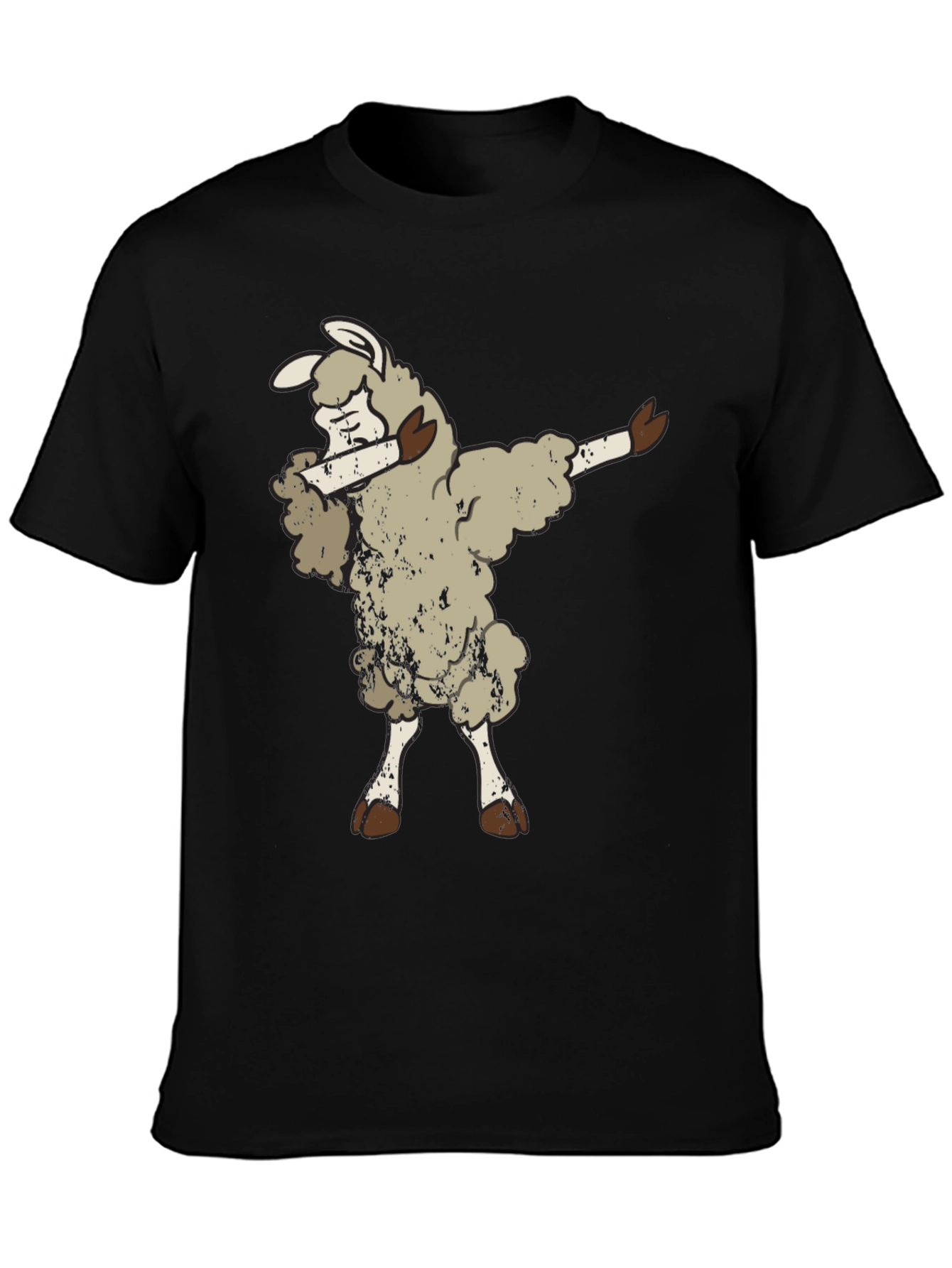 Dabbing Sheep Graphic Tee - Funny Animal T-Shirt